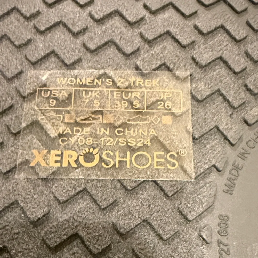 Xero Shoes Z-Trek Sandals W9 NEW Barefoot Minimalist Hiking Blue - Picture 4 of 7